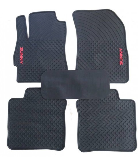 دواسة سيليكون متخصصة لسيارة كورولا 2018/2014-اسود