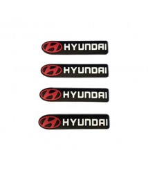 طقم صدادات حماية باب السيارة هيونداي ، 4 قطع