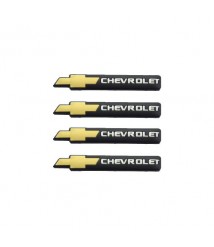 طقم صدادات حماية باب السيارة شيفورلية ، 4 قطع