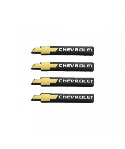 طقم صدادات حماية باب السيارة شيفورلية ، 4 قطع