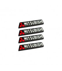 طقم صدادات حماية باب السيارة ميتسوبيشي ، 4 قطع