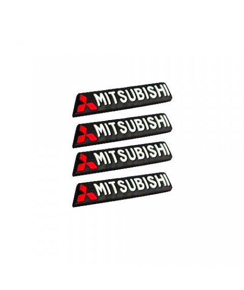 طقم صدادات حماية باب السيارة ميتسوبيشي ، 4 قطع