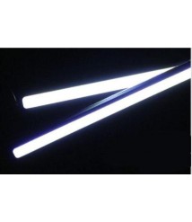 ضوء ليد ضباب نحيف 17 سم عدد 2 - ضد الماء - أبيض