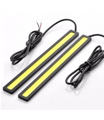 ضوء ليد ضباب نحيف 17 سم عدد 2 - ضد الماء - أبيض