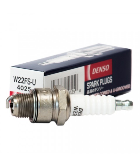  طقم بوجية 4ق واحد شمعة سن  قصير شمعة غاطسة من دنسوW22FS-U