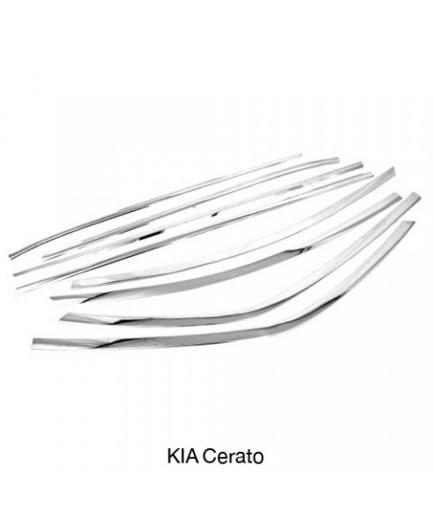 فريم نيكل لتحديد نوافذ السيارة لسيارة كيا سيراتو فورتي 2010