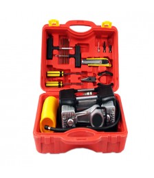 منفاخ هواء 2 بيستم الجمل + شنطة عدة الأصلاح المتكاملة 