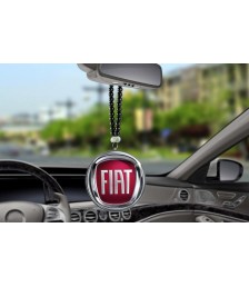 اكسسوار مرآة فيات من اونو، احمر