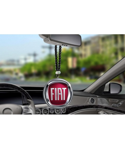 اكسسوار مرآة فيات من اونو، احمر