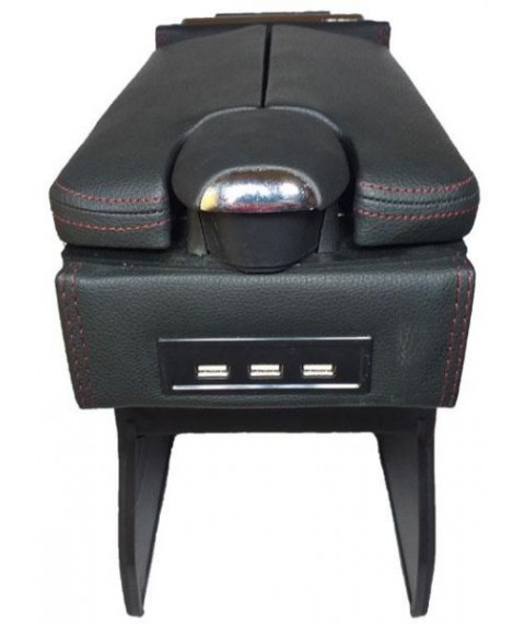 مسند يد يونيفرسال شكل أنيق يوجد حامل اكواب و ثلاث مداخل USB