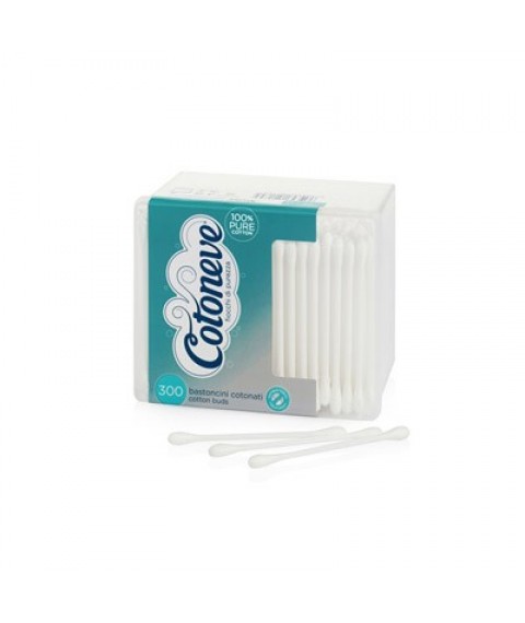 قطن اذن 300 عود مستطيل - 21845 - من قطونيف