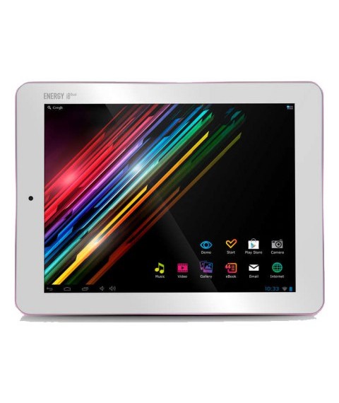 تابلت إنرجي سيستم i8 Dual  -ثنائي النواة - واى فاى - ذاكرة 1جيجا رام - سعة 8 جيجا بايت - 8 بوصة- وردي