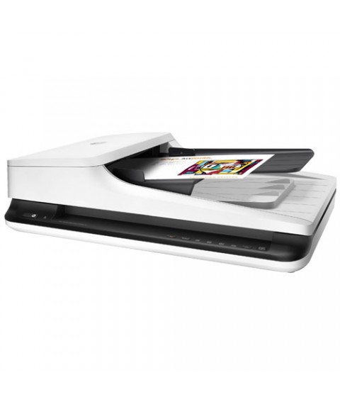 الماسح الضوئي للمستندات من اتش بي SJ Pro 2500 F1 Flatbed