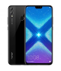 موبايل honor 8X -  ثنائي الشريحة - 128 جيجا -6.5 بوصة  - 4G - أسود