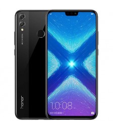 موبايل honor 8X -  ثنائي الشريحة - 128 جيجا -6.5 بوصة  - 4G - أسود