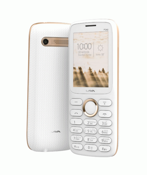 لافا P240 - ثنائي الشريحة - ابيض* ذهبى