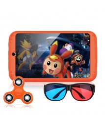 تابلت تعليمي للاطفال 7 بوصة اندرويد 6.0 ,1رام ,16جيجابايت من Celphy-اللون برتقالي