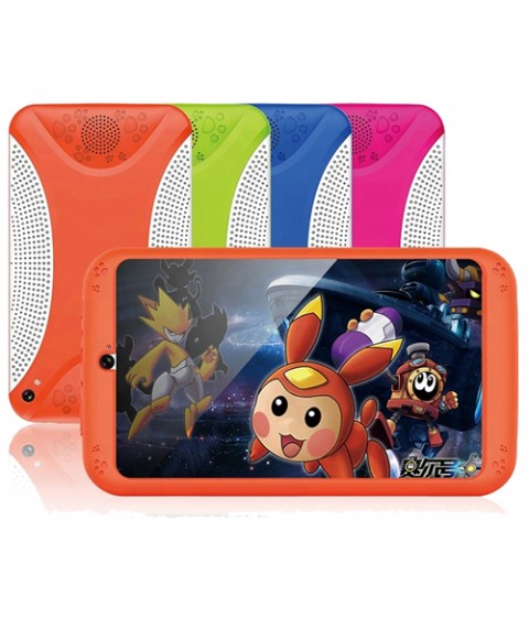 تابلت تعليمي للاطفال 7 بوصة اندرويد 6.0 ,1رام ,16جيجابايت من Celphy-اللون برتقالي