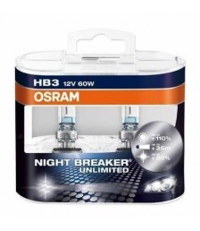 طقم 9005 نايت بريك بلا حدود للسيارات من اوسرام اوتوموتيف