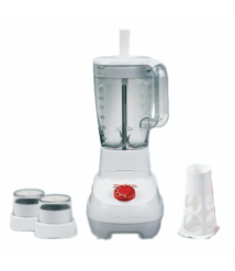 LM209041 خلاط سوبر بلندر 500 واط بمطحنة + مبشرة + فلتر فواكه مولينكس