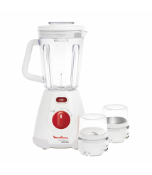 LM238125 خلاط دبل كليك 600 واط بمطحنة + قطاعة مولينكس