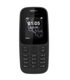 نوكيا 105 (2017) - ثنائى الشريحة - اسود