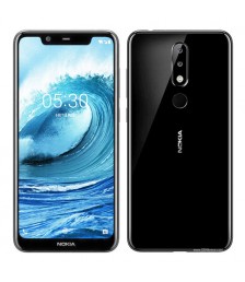 موبايل نوكيا 5.1 بلس - ثنائي الشريحة - 5.8 بوصة - 32 جيجا بايت - 3 جيجا رام - أسود