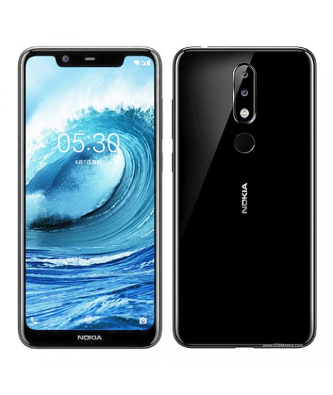 موبايل نوكيا 5.1 بلس - ثنائي الشريحة - 5.8 بوصة - 32 جيجا بايت - 3 جيجا رام - أسود موبايل نوكيا 5.1 بلس - ثنائي الشريحة - 5.8 بوصة - 32 جيجا بايت - 3 جيجا رام - أسود