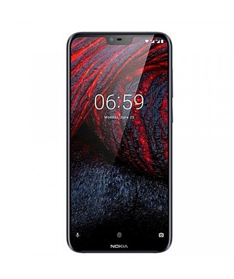 موبايل نوكيا 6.1 بلس - ثنائي الشريحة - 5.8 بوصة - 32 جيجا بايت - 4 جيجا رام - أسود
