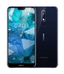 موبايل نوكيا 7.1 - ثنائي الشريحة - 5.84 بوصة - 64 جيجا بايت - 4 جيجا رام - أزرق
