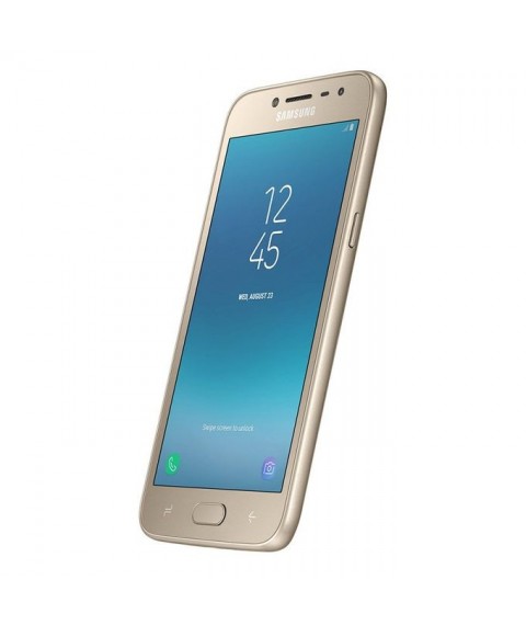 Samsung هاتف جالاكسي Grand Prime Pro (2018) - 5.0 بوصة - ثنائي الشريحة - 16 جيجا بايت - ذهبي