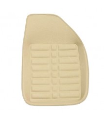 طقم دواسات ثري دي للسيارة 5 قطع - بيج