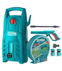 ماكينة غسيل ضغط عالي 1400 وات 130 بار من توتال TGT11316 مع خرطوم 20 متر و الوصلات