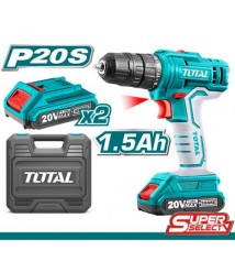 شنيور بطارية 20 فولت 2 بطاريه 1.5 امبير من توتال  TDLI20012