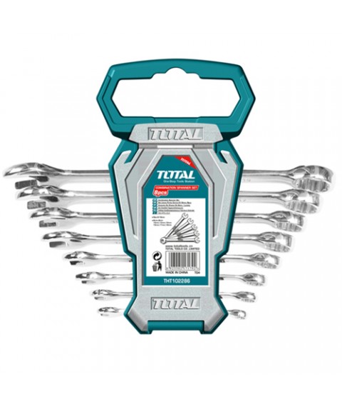  طقم مفاتیح بلدي مشرشر 8قطع6- 19مم من توتال THT102286