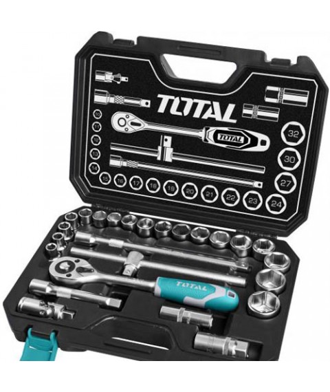 طقم لقم 25 قطعة 1/2 بوصة THT121251 من توتال