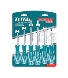  طقم مفك 6 قطع ید كاوتش من توتال THT250606