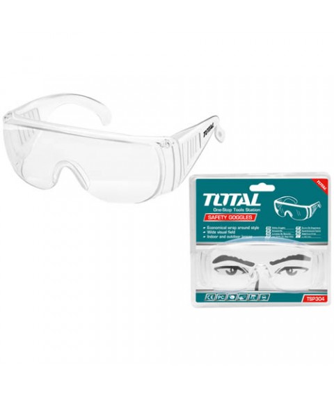نظارة للحماية شفافة TSP304 من توتال 