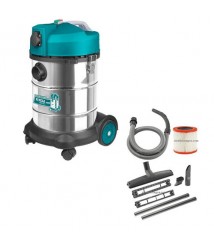 مغسلة صناعية 30 لتر شفط مياة / اتربة - 1300 وات TVC13301 من توتال 