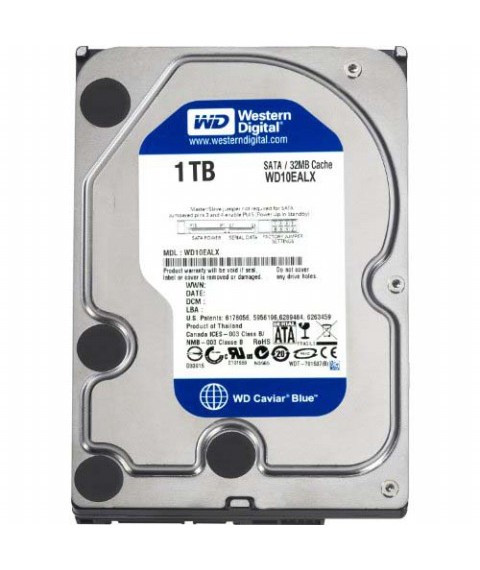 هارد داخلى ويسترن ديجيتال - ساتا - سعة 1 تيرا بايت - أزرق