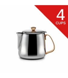 براد شاى ذهبى زهران 4 كوب