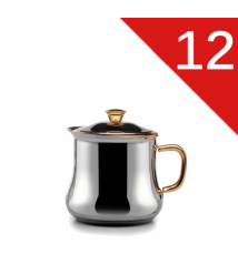 لبانه يد ذهبى غطاء زجاج 12 زهران  