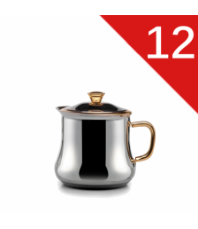 لبانه يد ذهبى غطاء زجاج 12 زهران  