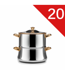 حله بخار يد ستنلس ذهبي زهران 20