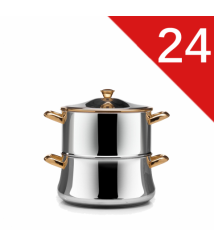 حله بخار يد ستنلس ذهبي زهران 24