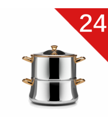 حله بخار يد ستنلس ذهبي زهران 24