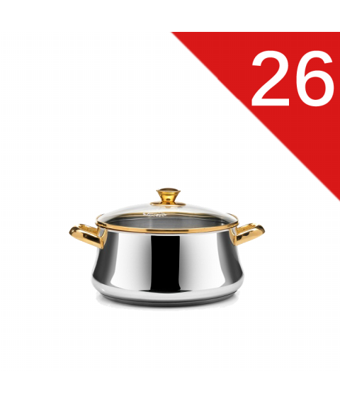 حله يد ذهبى غطاء زجاج 26 زهران  