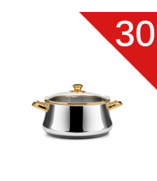 حله يد ذهبى غطاء زجاج 30 زهران  