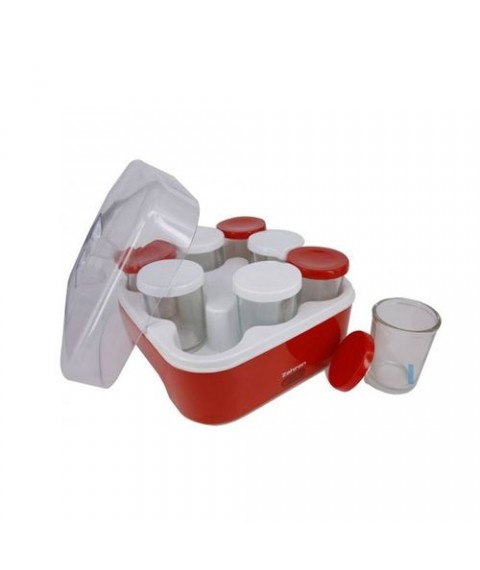 YG6003EG جهاز زبادى 8 كوب زهران احمر