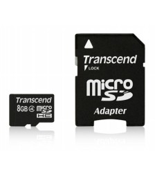 كارت ذاكرة ترانسينت سعة 8 جيجا كلاس 4